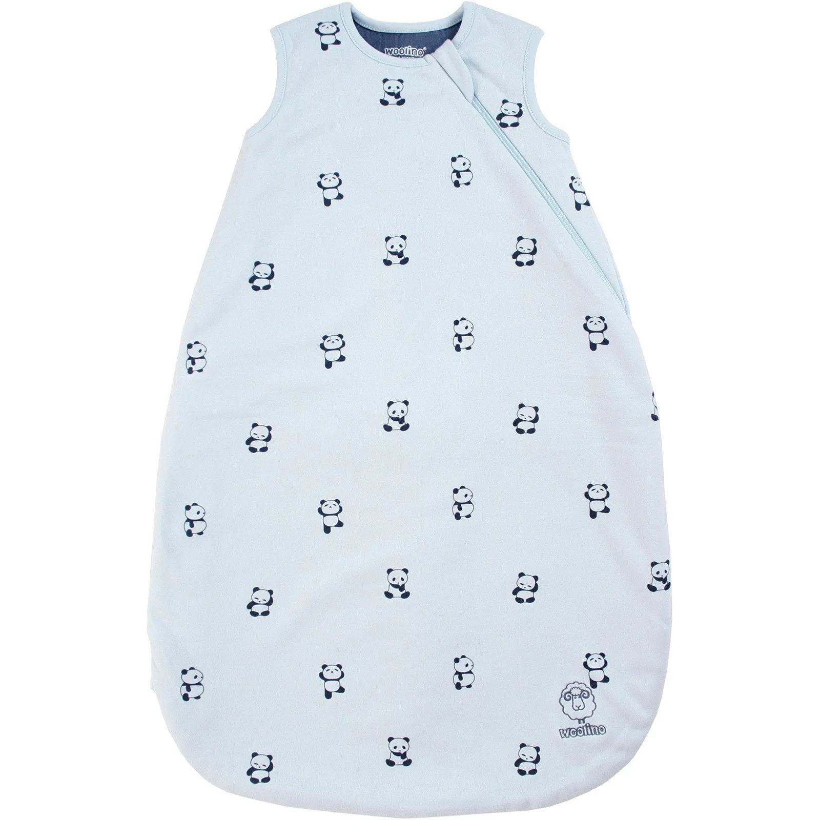 Imperfect 4 Season™ Basic Baby Sleeping Bag, Merino Wool & Organic Cotton, Panda