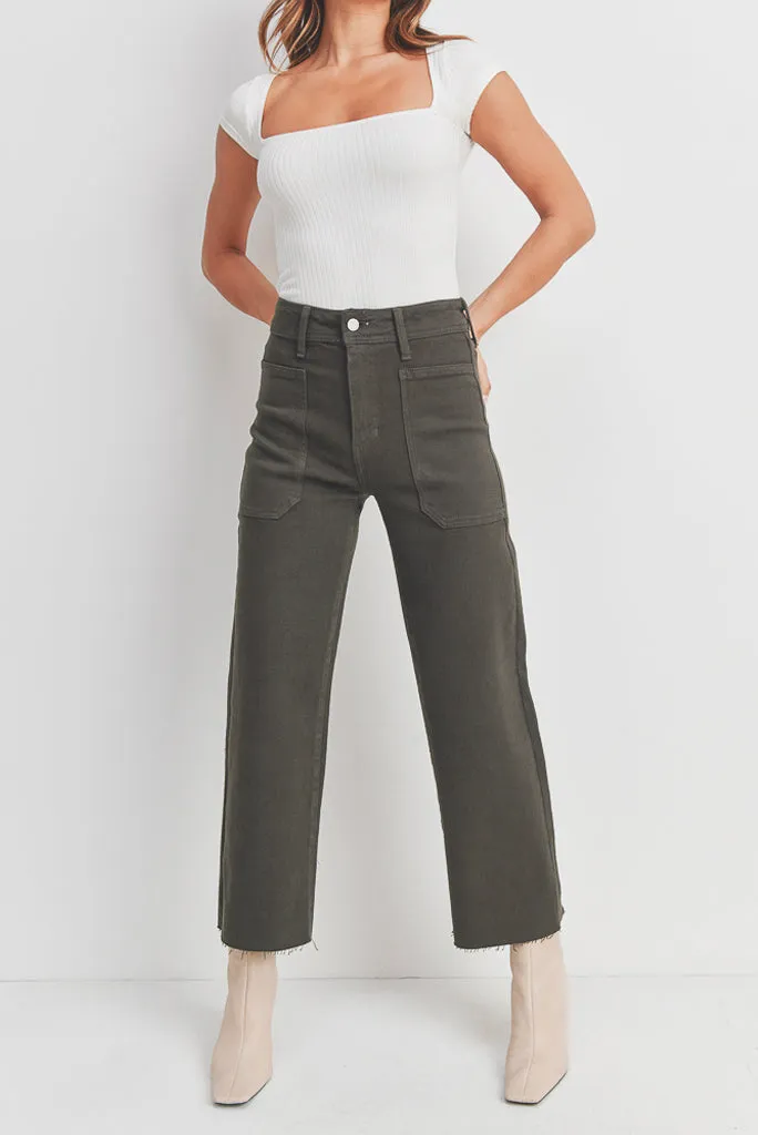 JBD UTILITY WIDE LEG JEAN, MULTIPLE COLORS