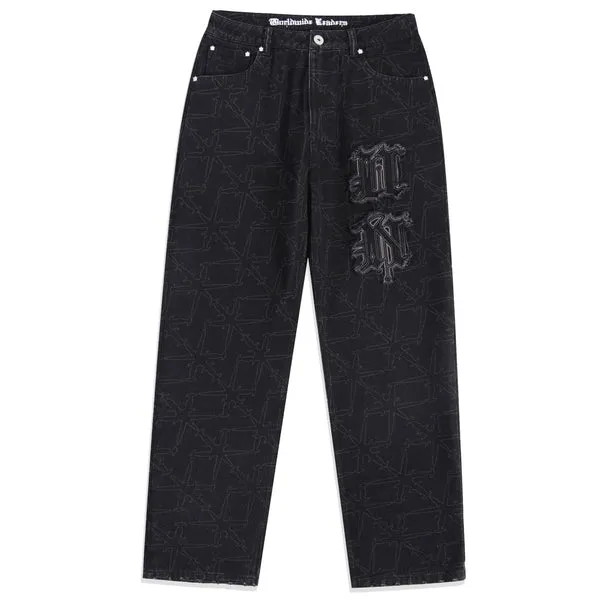 Jeans UNKNOWN Monogram Denim