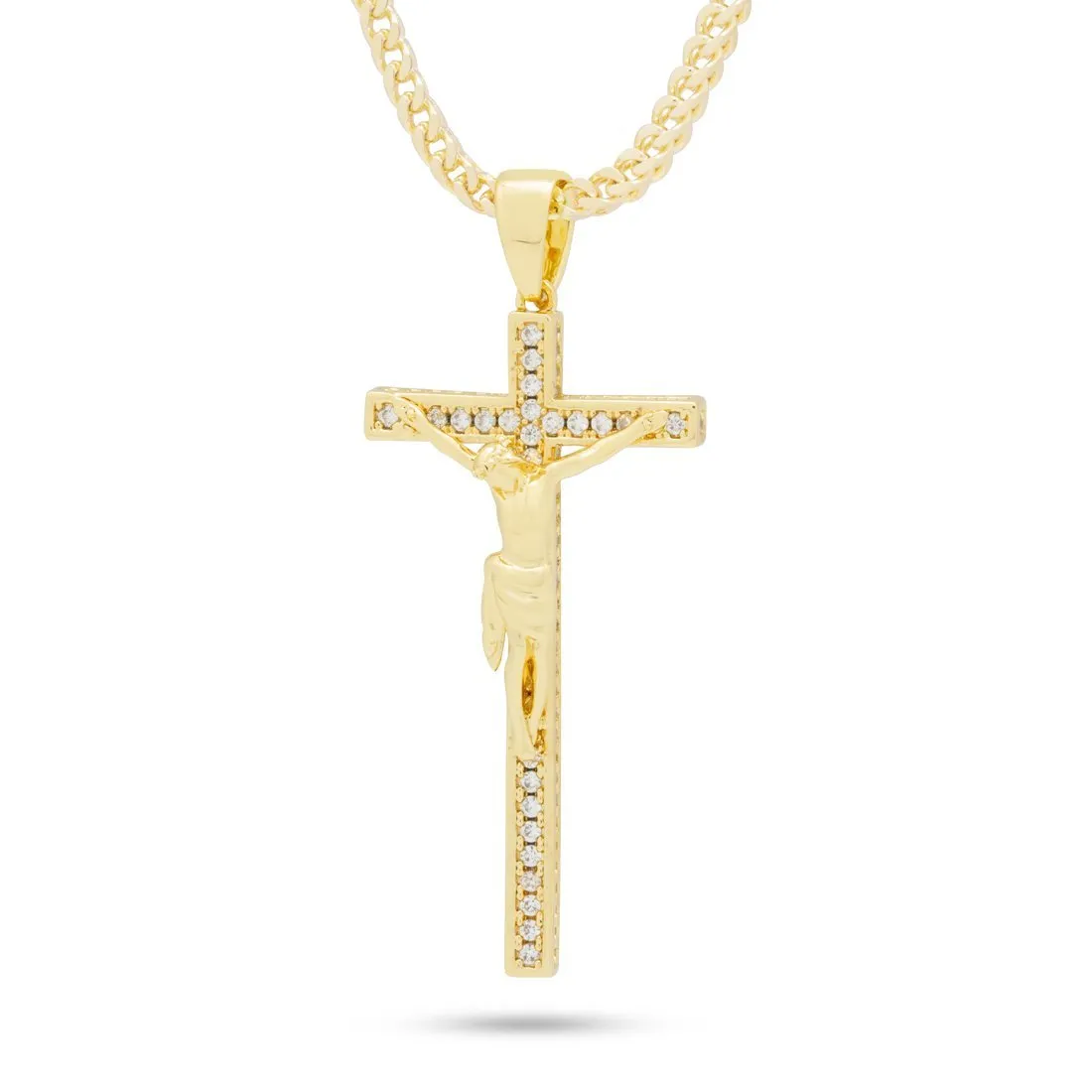 Latin Crucifix Necklace