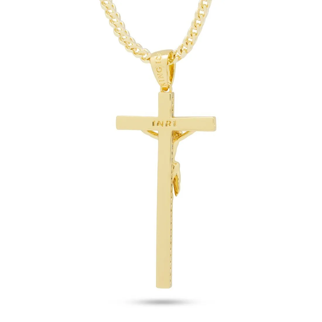 Latin Crucifix Necklace