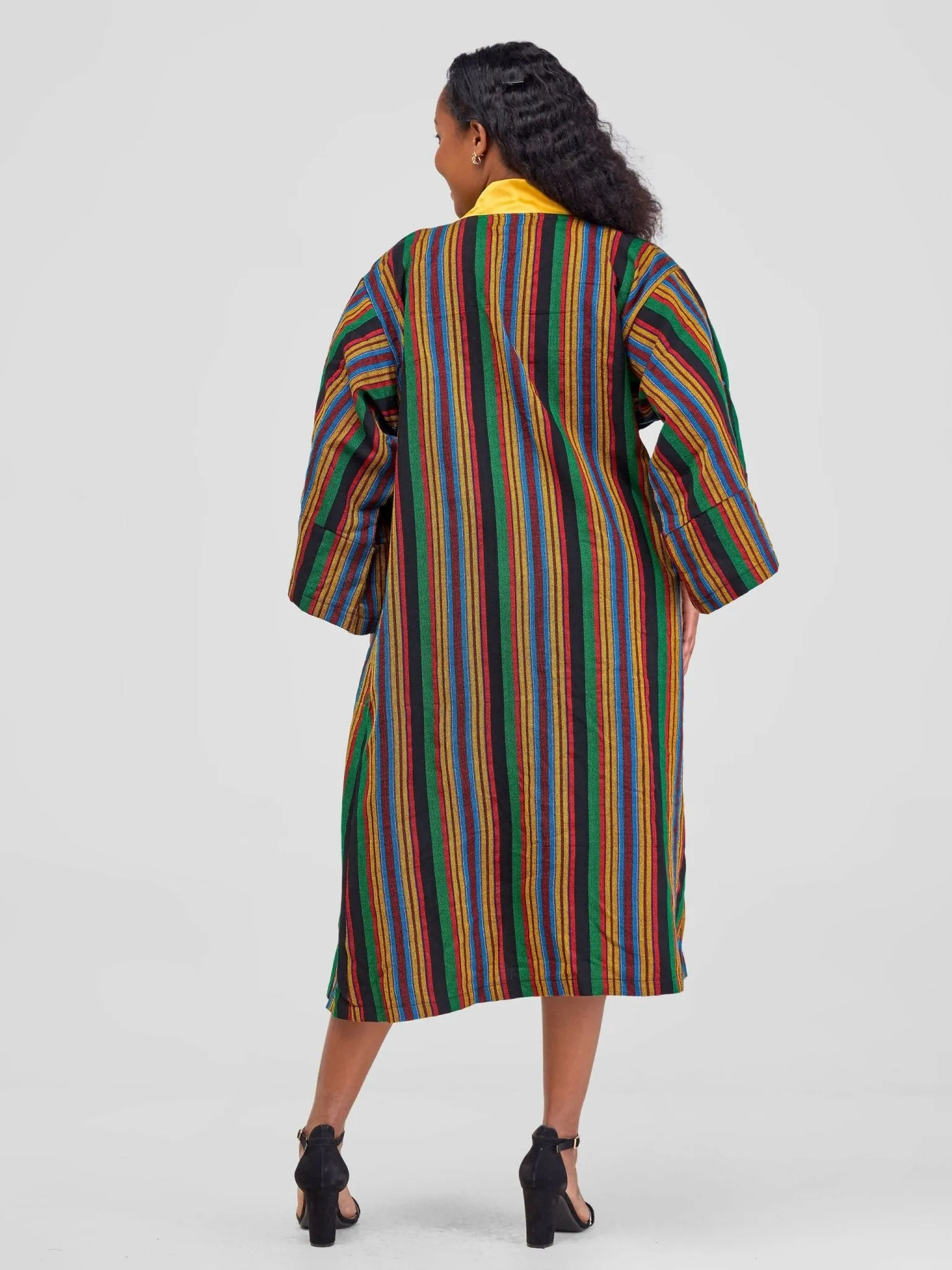 Liquid Lemn Unisex Kimono - Multicolored