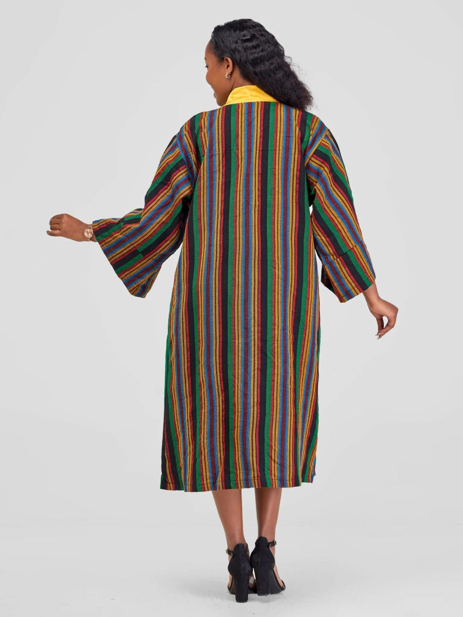 Liquid Lemn Unisex Kimono - Multicolored