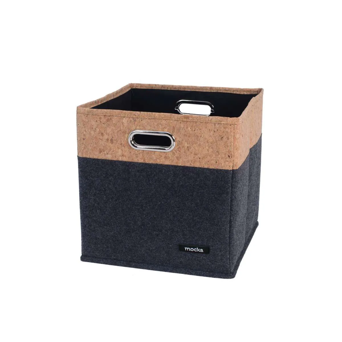 Loryn Cube Basket - Black