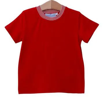 Lucas Tee & Hadden Short Set-Red