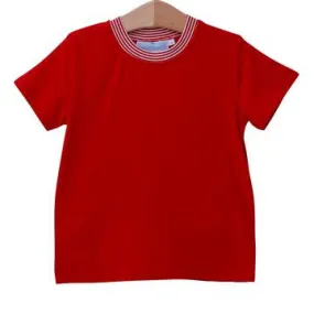 Lucas Tee & Hadden Short Set-Red