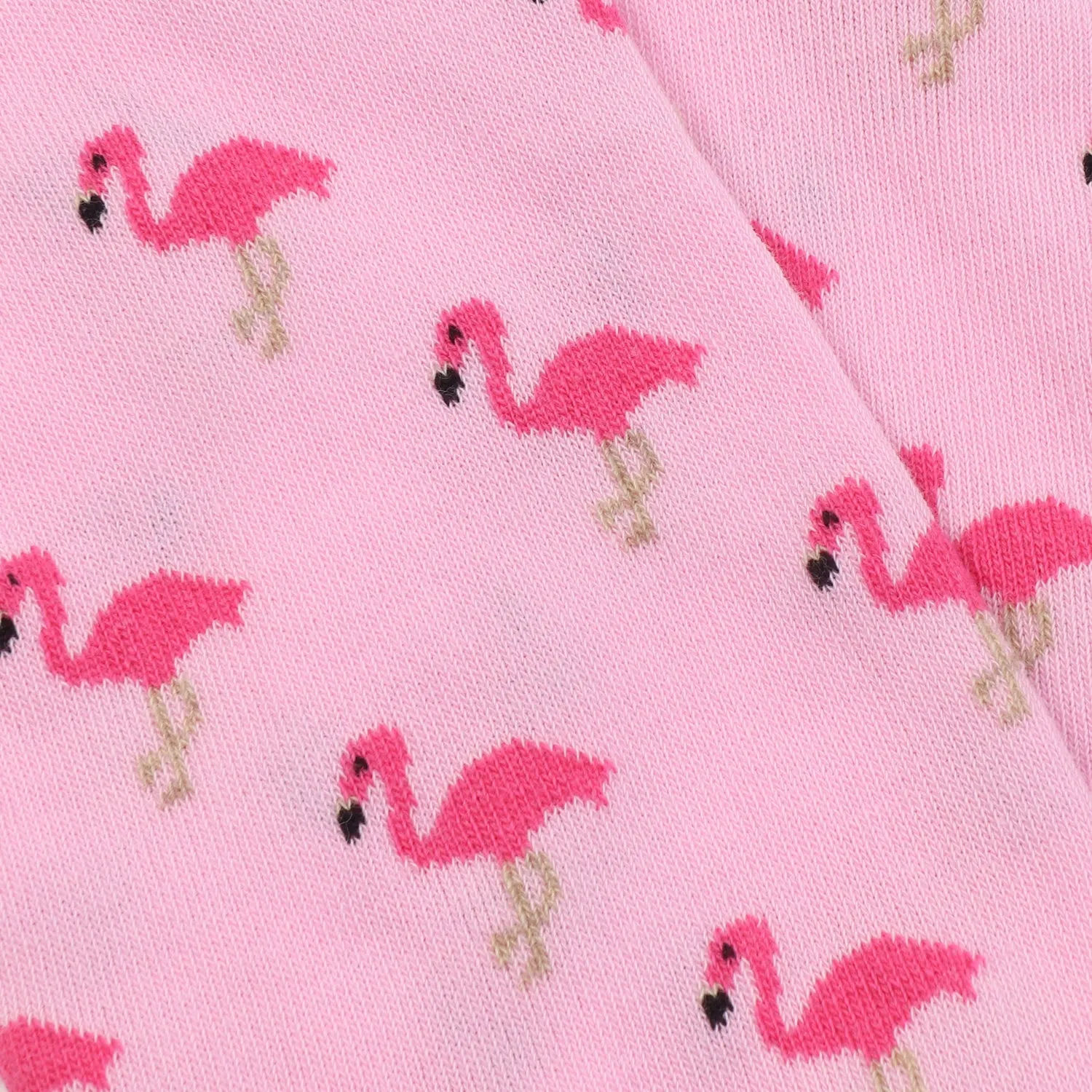 Men's Flamingo Cotton Trainer Socks