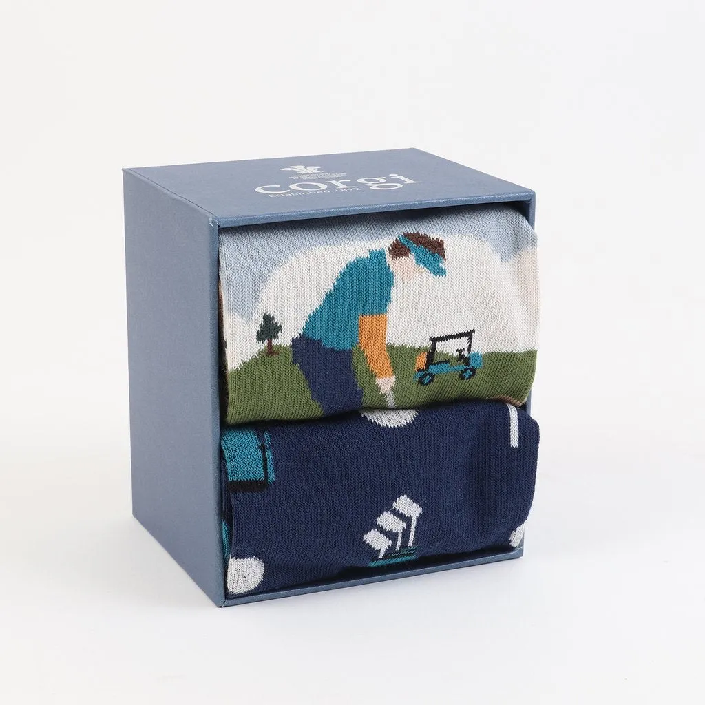 Men's Hole in One 2-Pair Cotton Gift Box