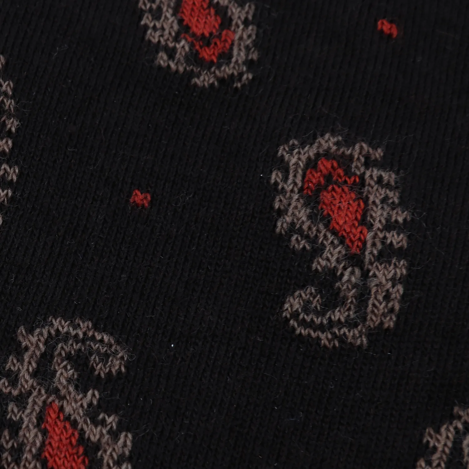 Men's Paisley Print Wool Socks