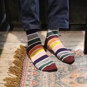 Men's Pantone Stripe Cotton Socks