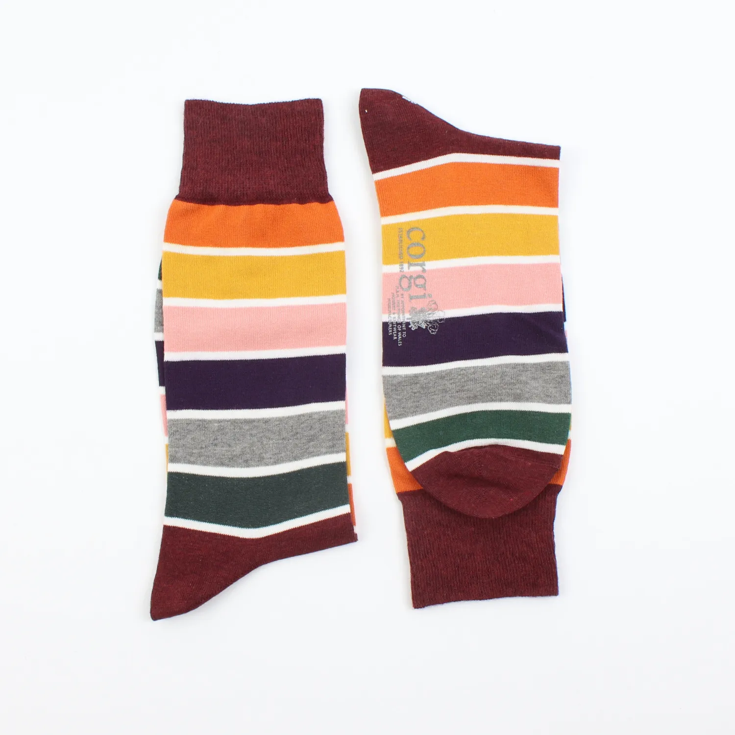 Men's Pantone Stripe Cotton Socks