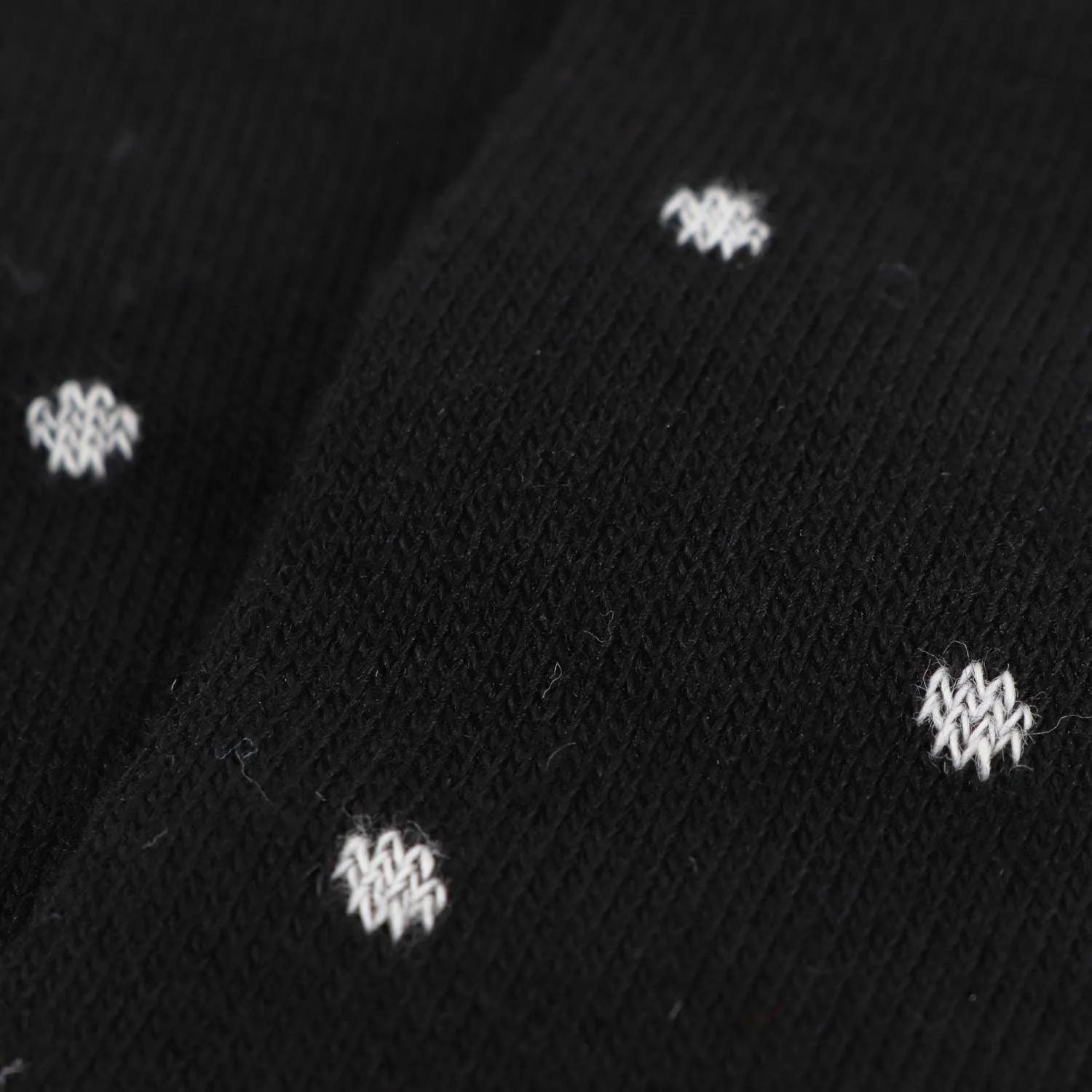 Men's Pin Dot Cotton Long Socks