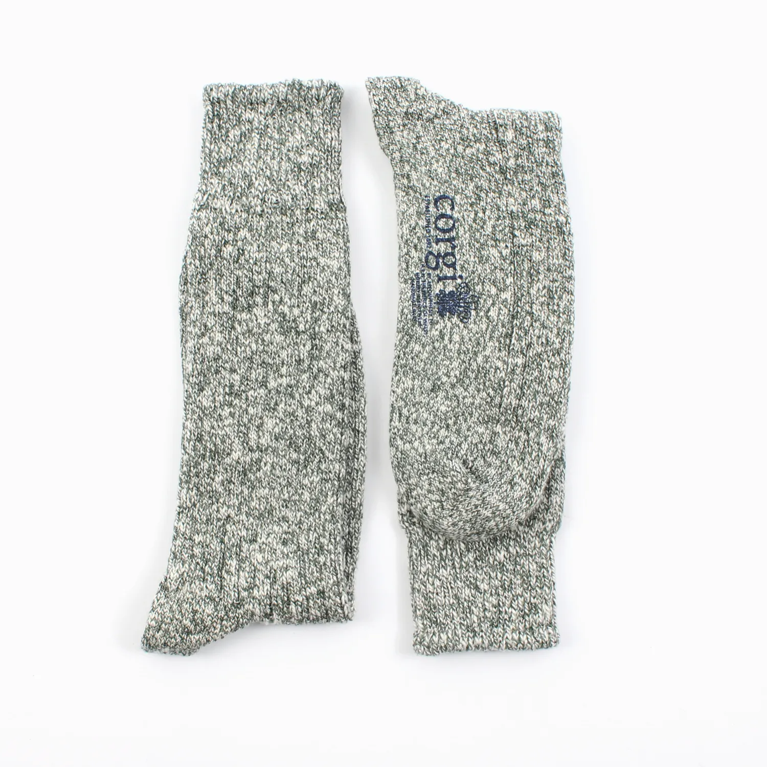 Men's Pure Cotton Marl Boot Socks