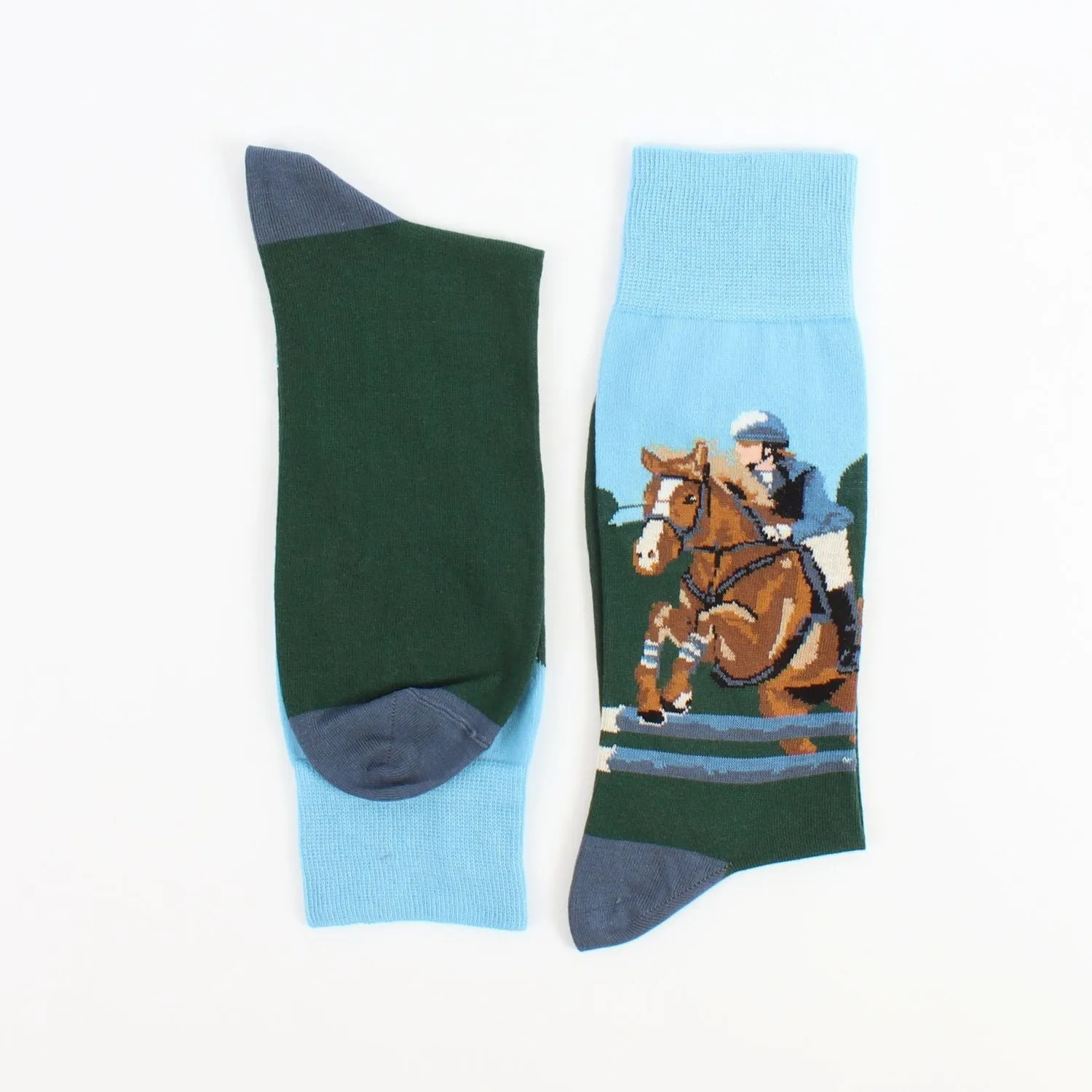 Men's Show Jumping Cotton Socks