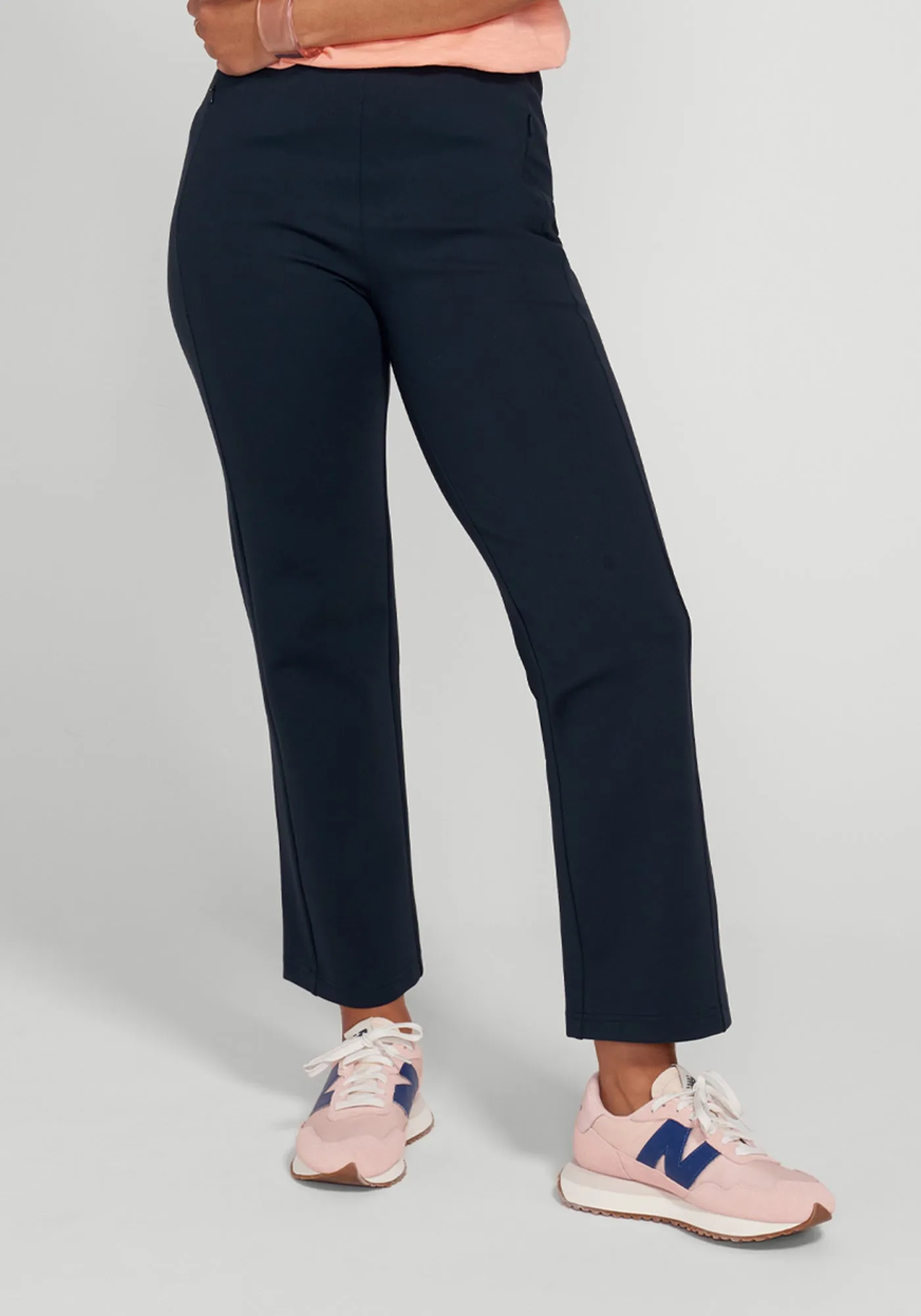 Monroe Crop Trouser | Straight (Navy)