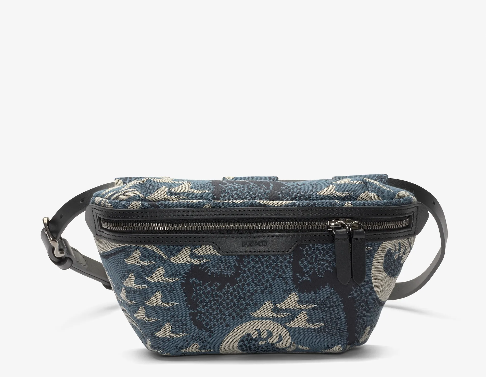 M/S Belt Bag - Ocean Jacquard/Black