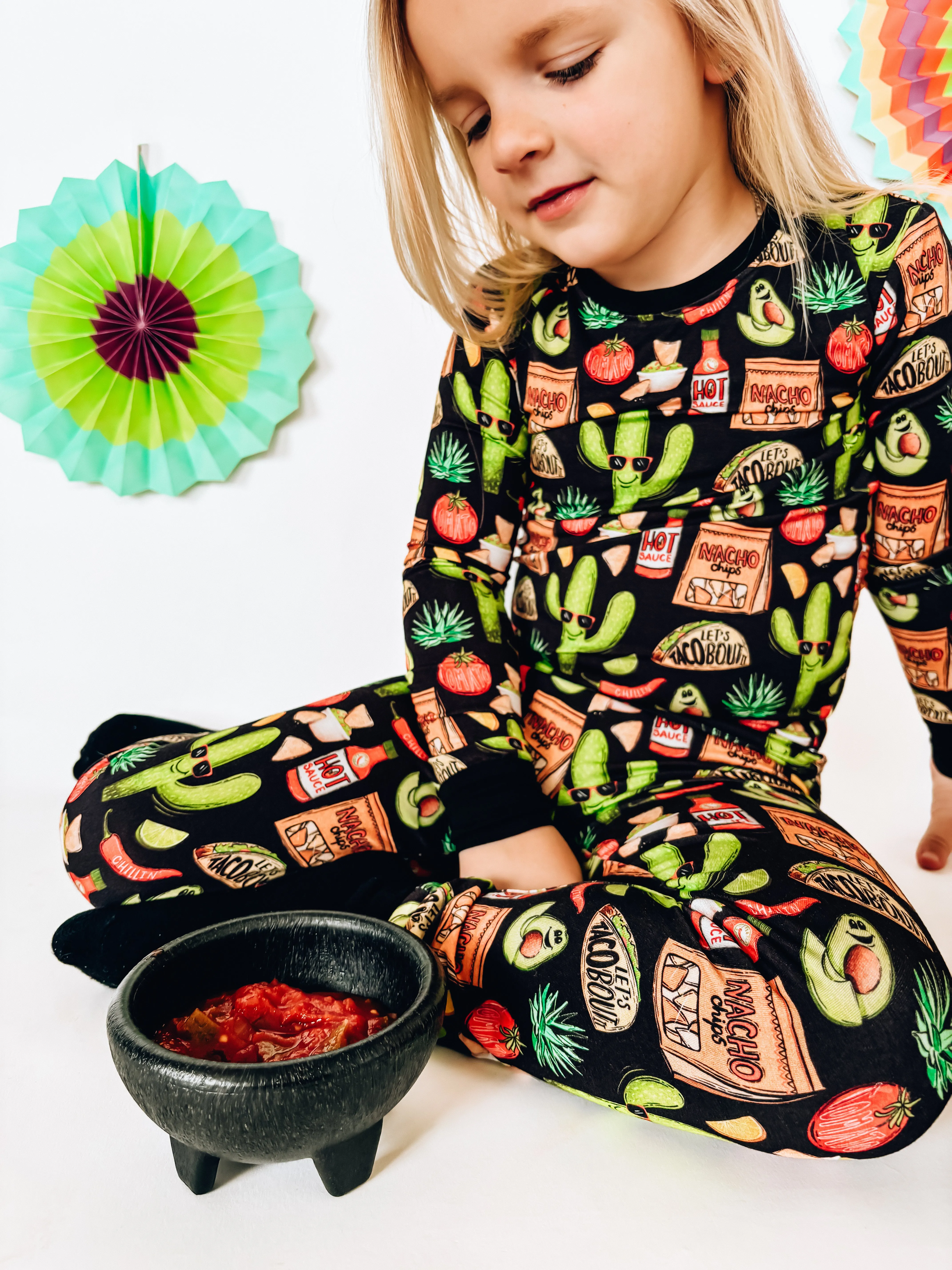 Nacho Average PJs 2 Piece Pajama Set