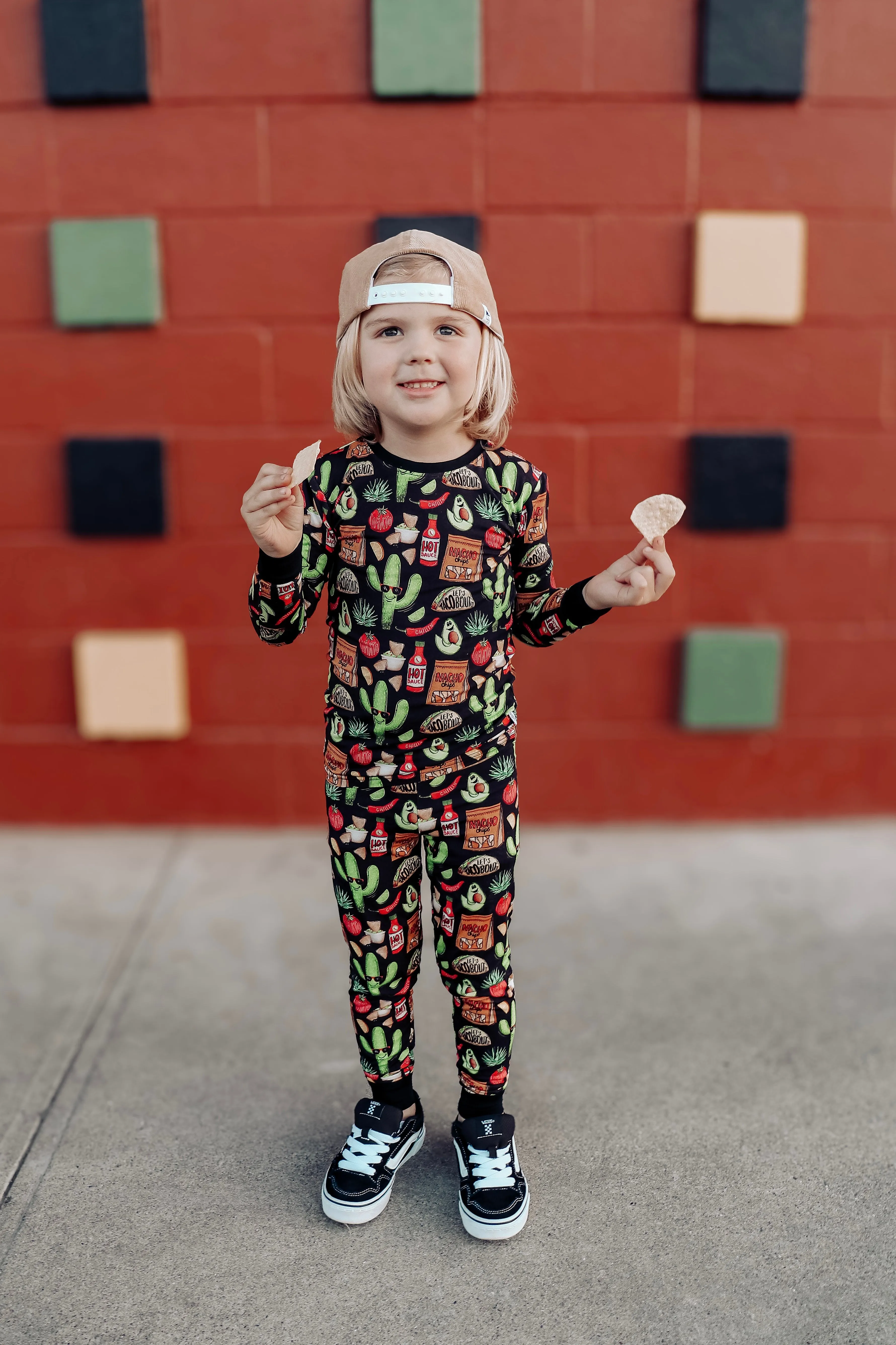 Nacho Average PJs 2 Piece Pajama Set