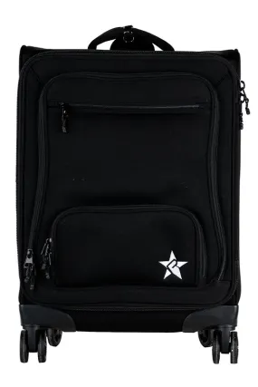 Neoprene in Black Rebel Dream Luggage with Black Zipper