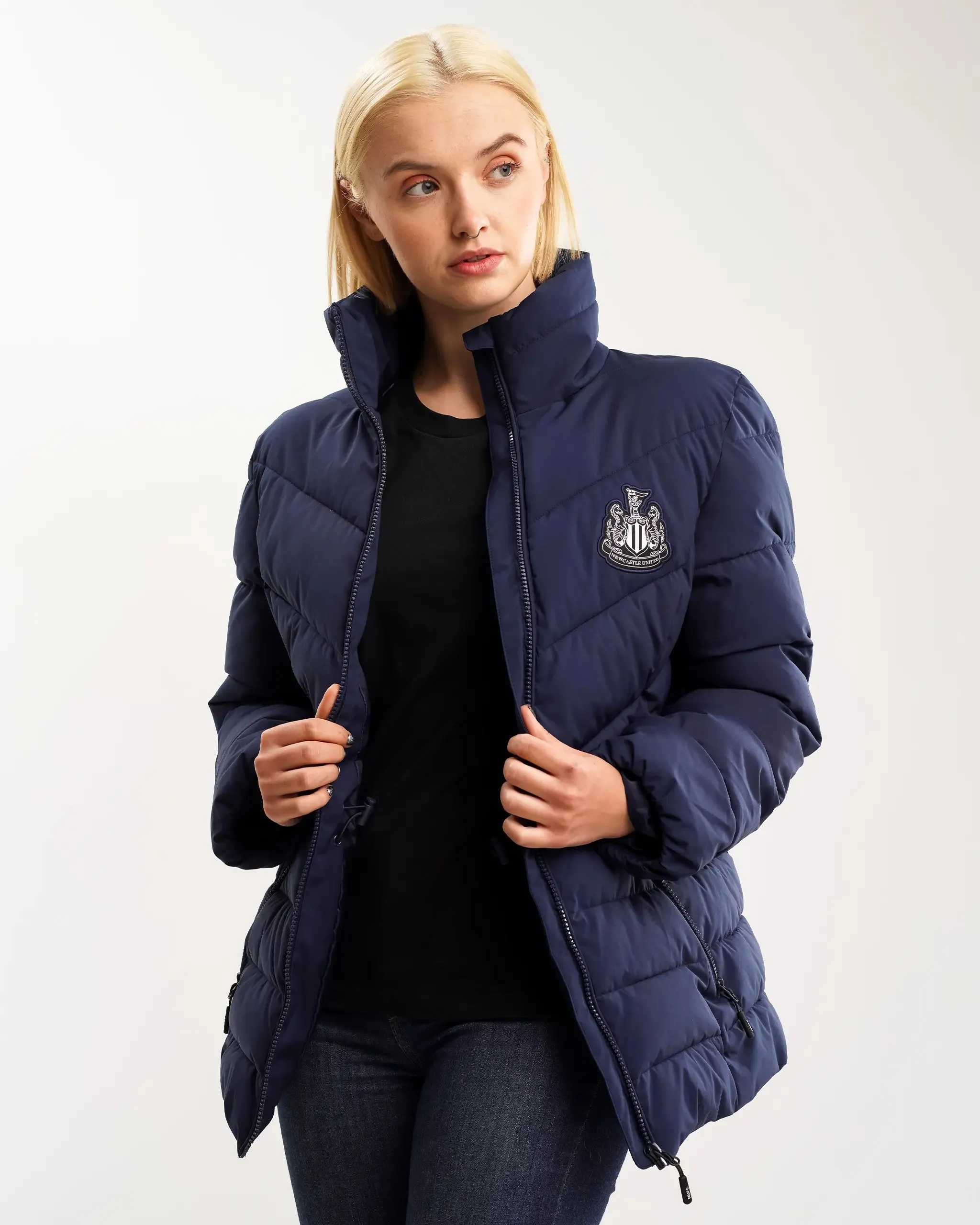 Newcastle United Women's Navy Lightweight Jacket