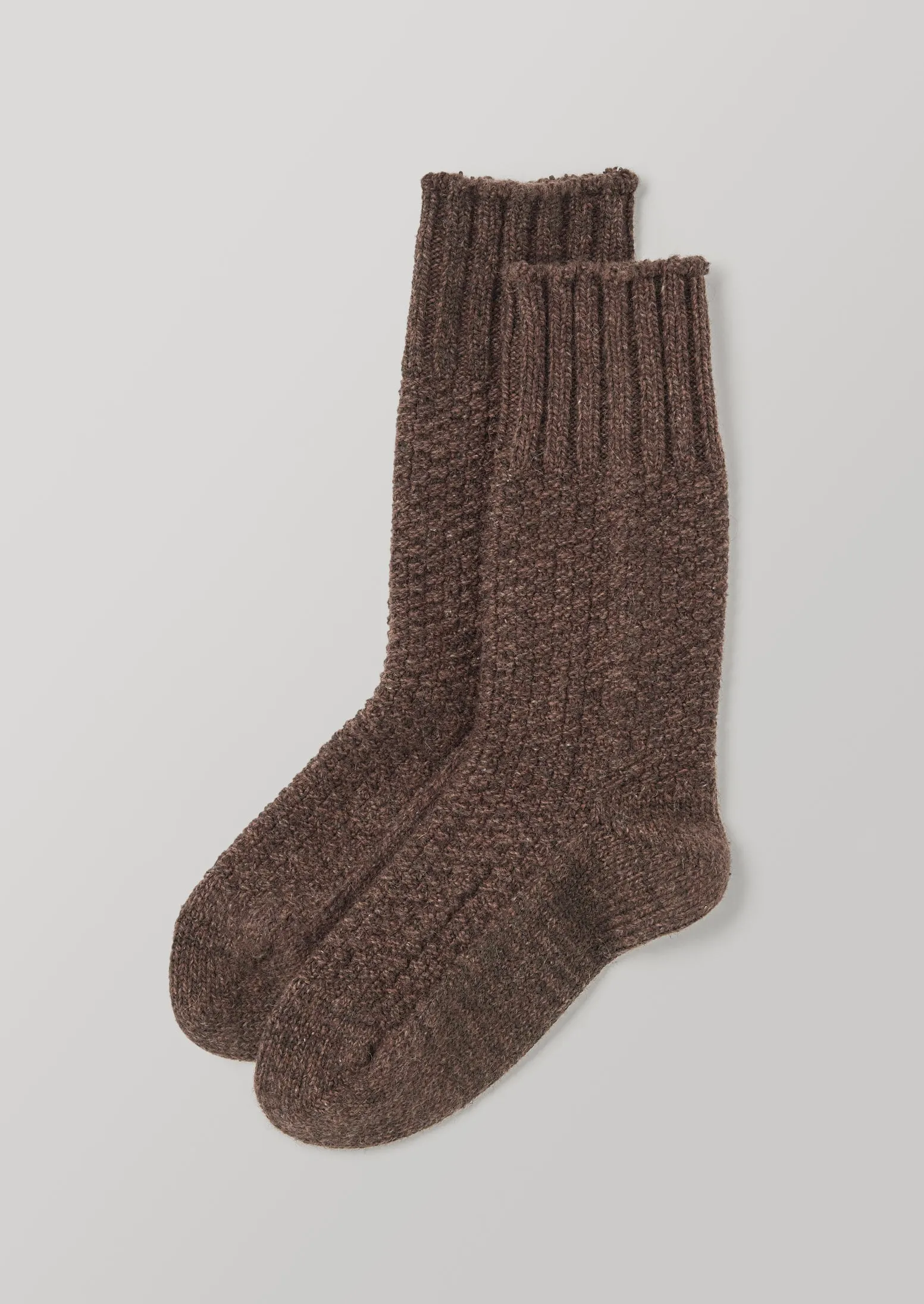 Nishiguchi Kutsushita Boot Socks | Brown