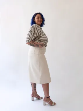 NITA natural denim skirt