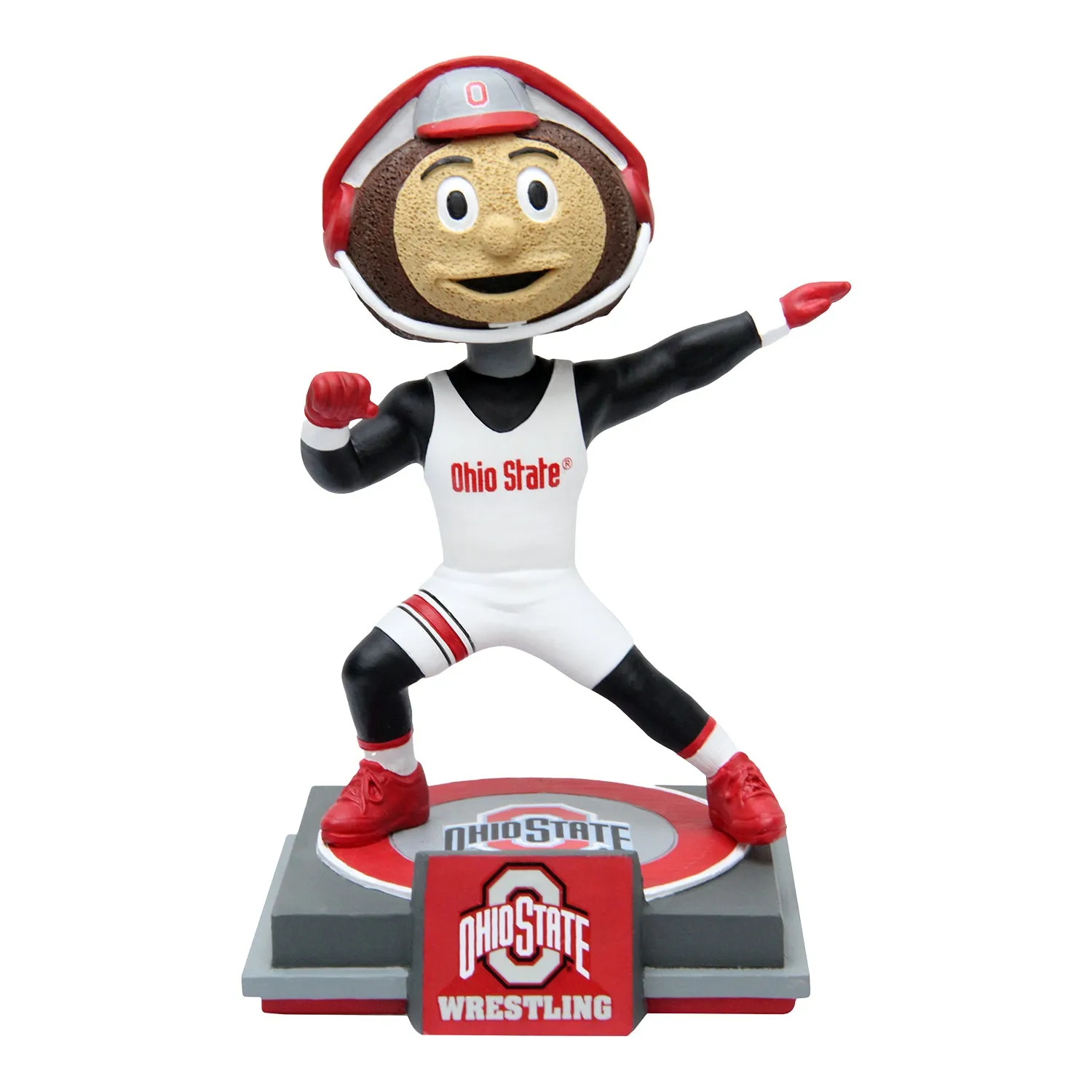 Ohio State Buckeyes Brutus Wrestling Bobblehead