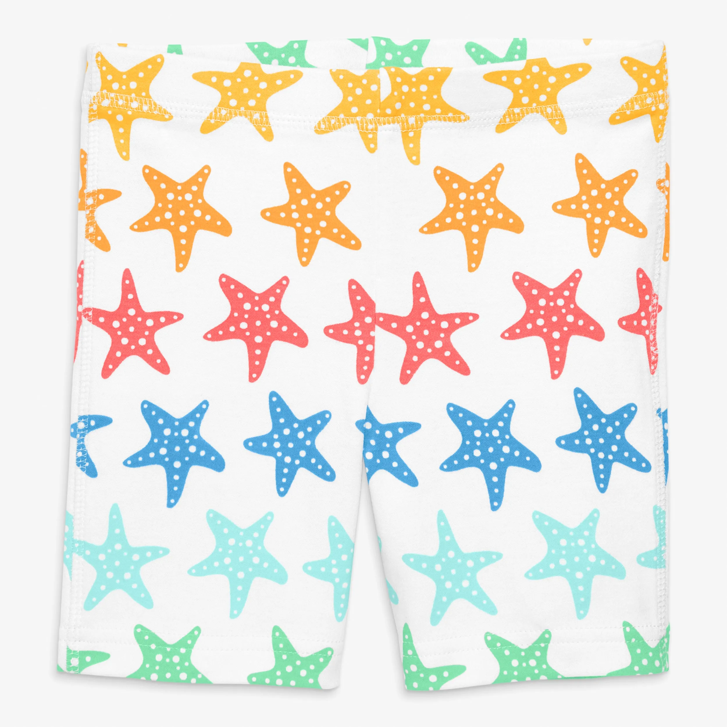 Organic PJ short in rainbow starfish