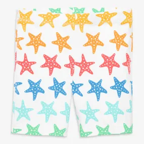 Organic PJ short in rainbow starfish