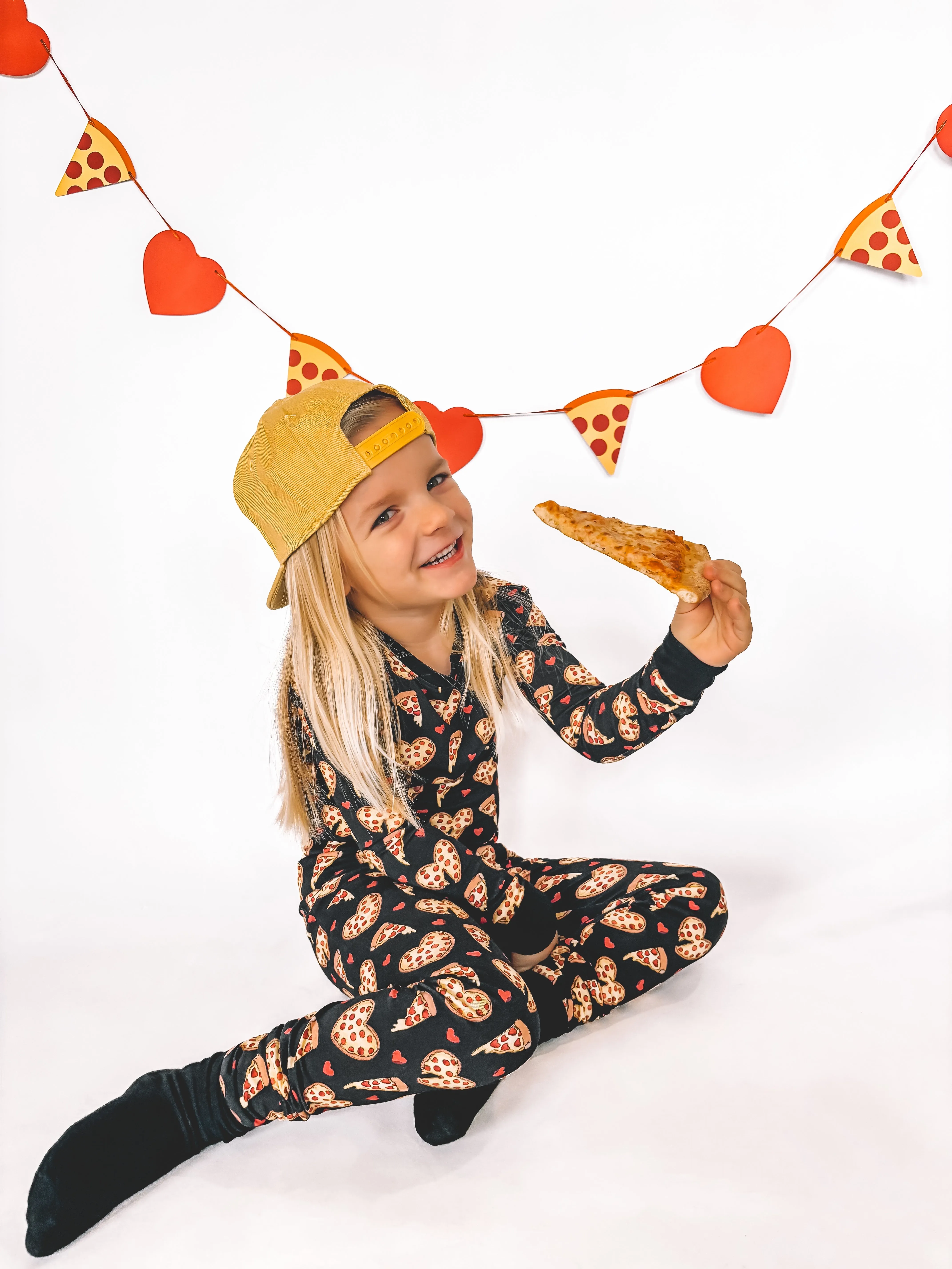 Pizza My Heart 2 Piece Pajama Set