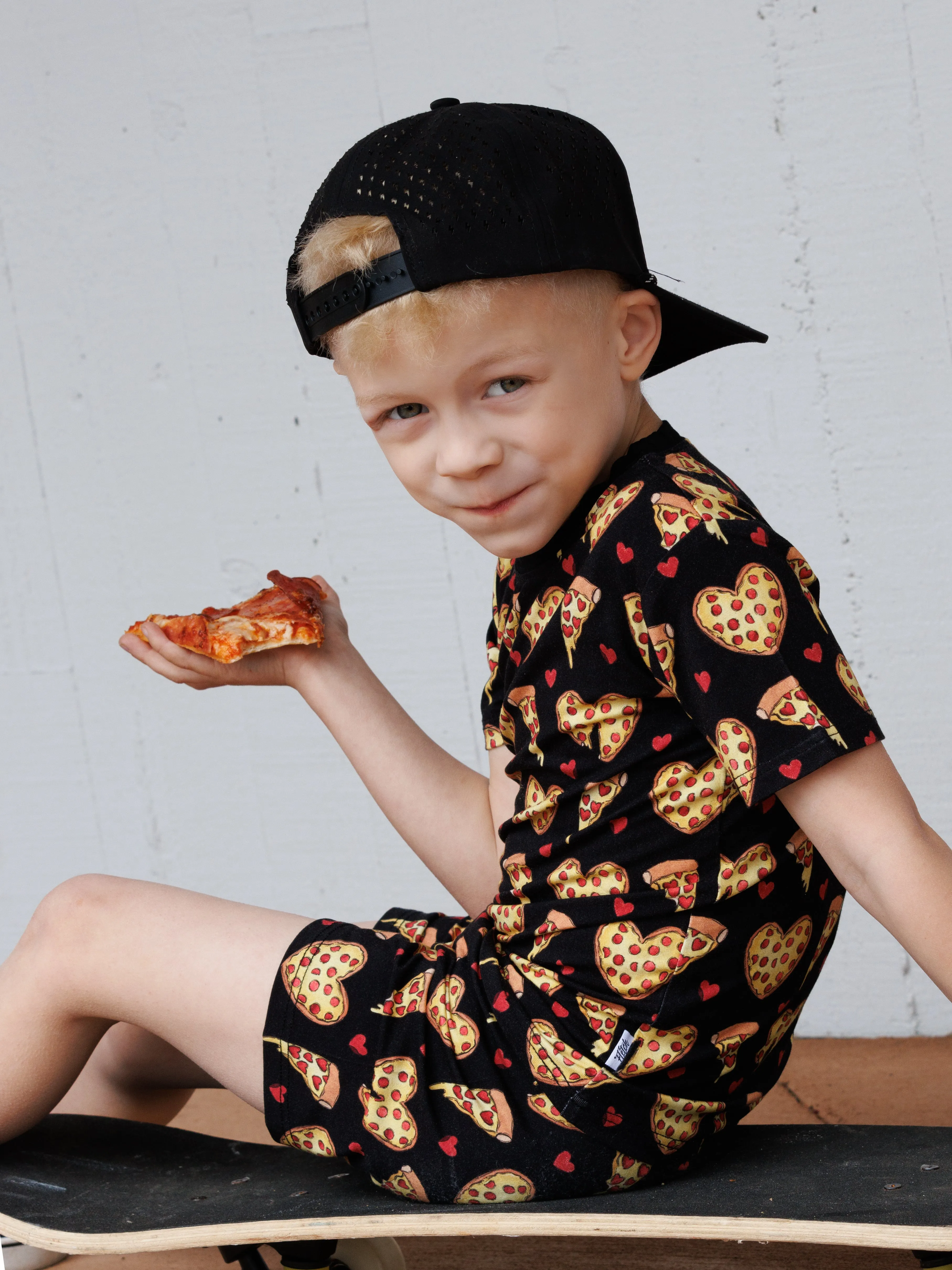 Pizza My Heart 2 Piece Shorts Set