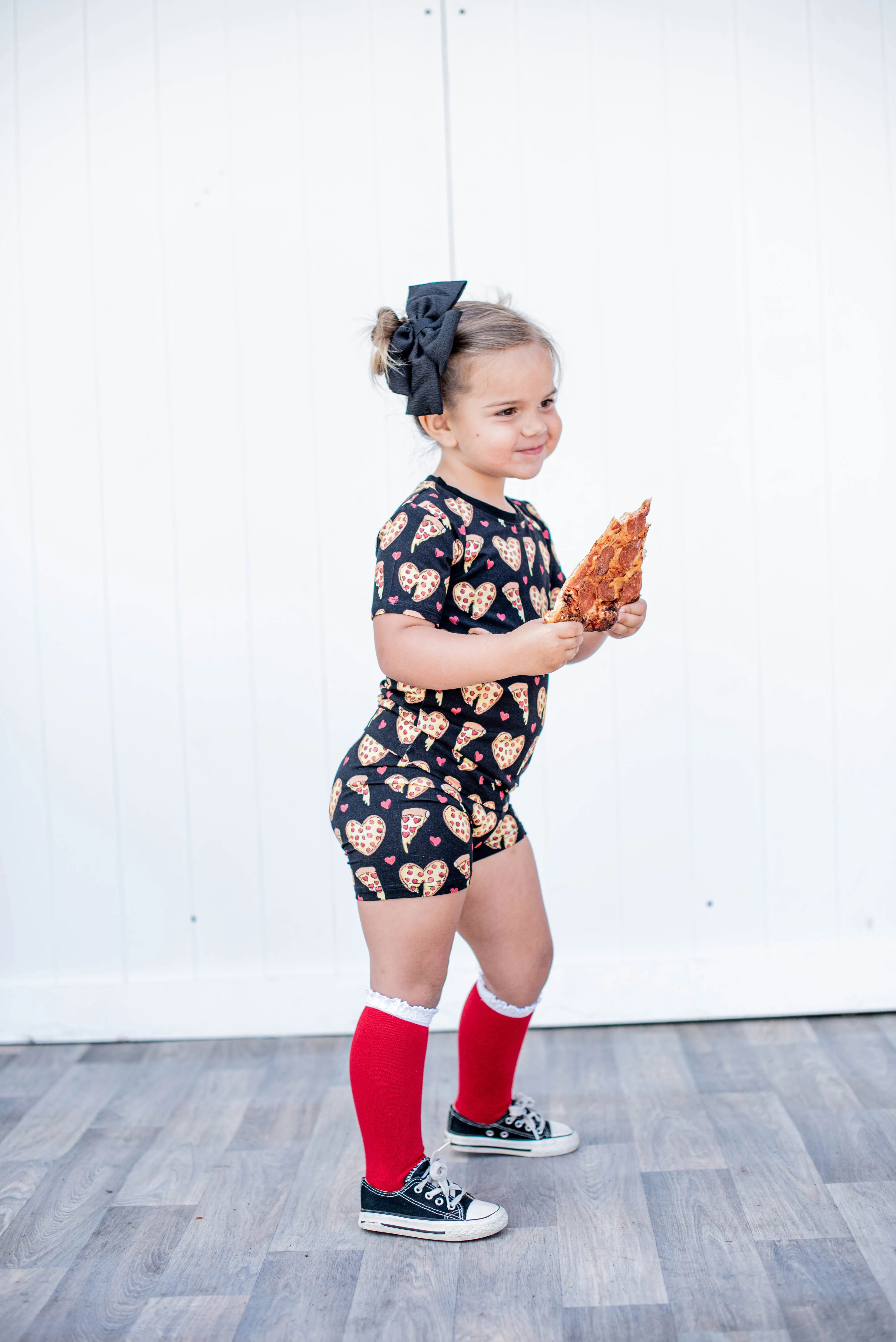 Pizza My Heart 2 Piece Shorts Set