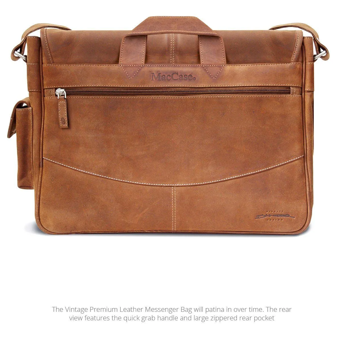 Premium Leather Messenger Bag