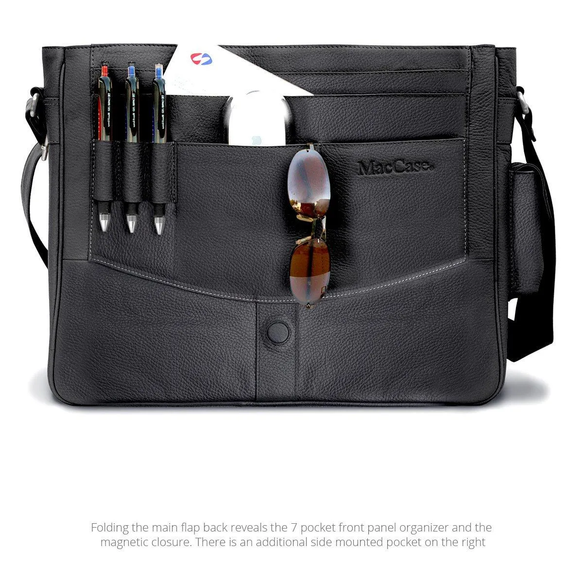 Premium Leather Messenger Bag