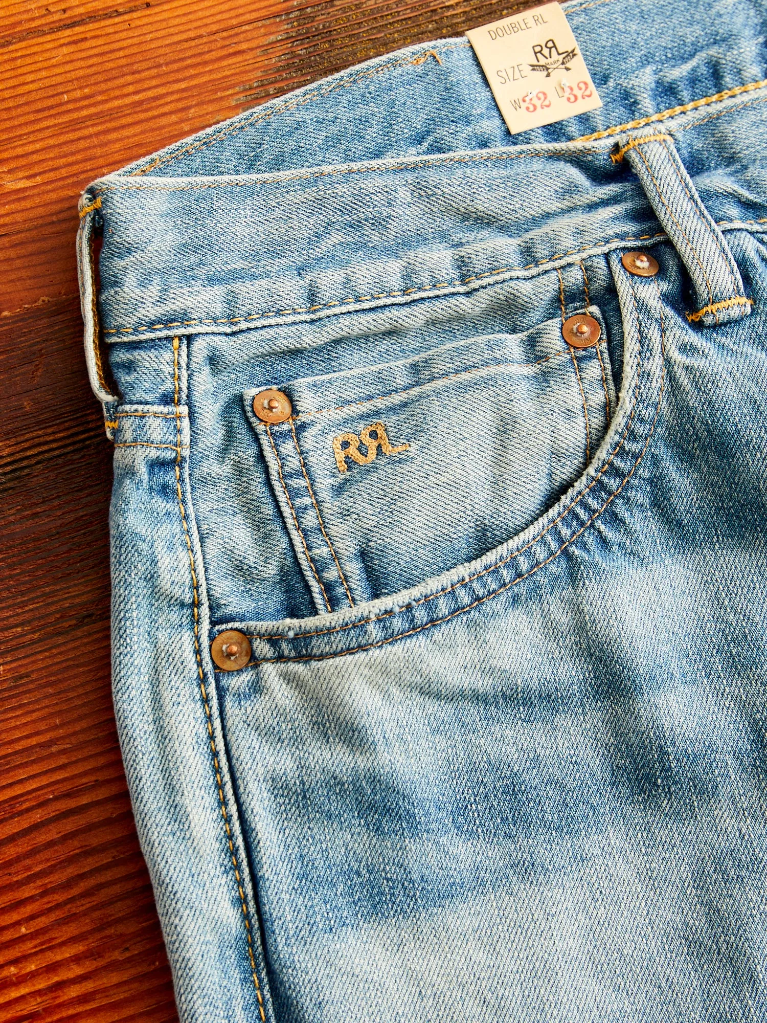 "Lawton Wash" 11oz Selvedge Denim - High Slim Fit