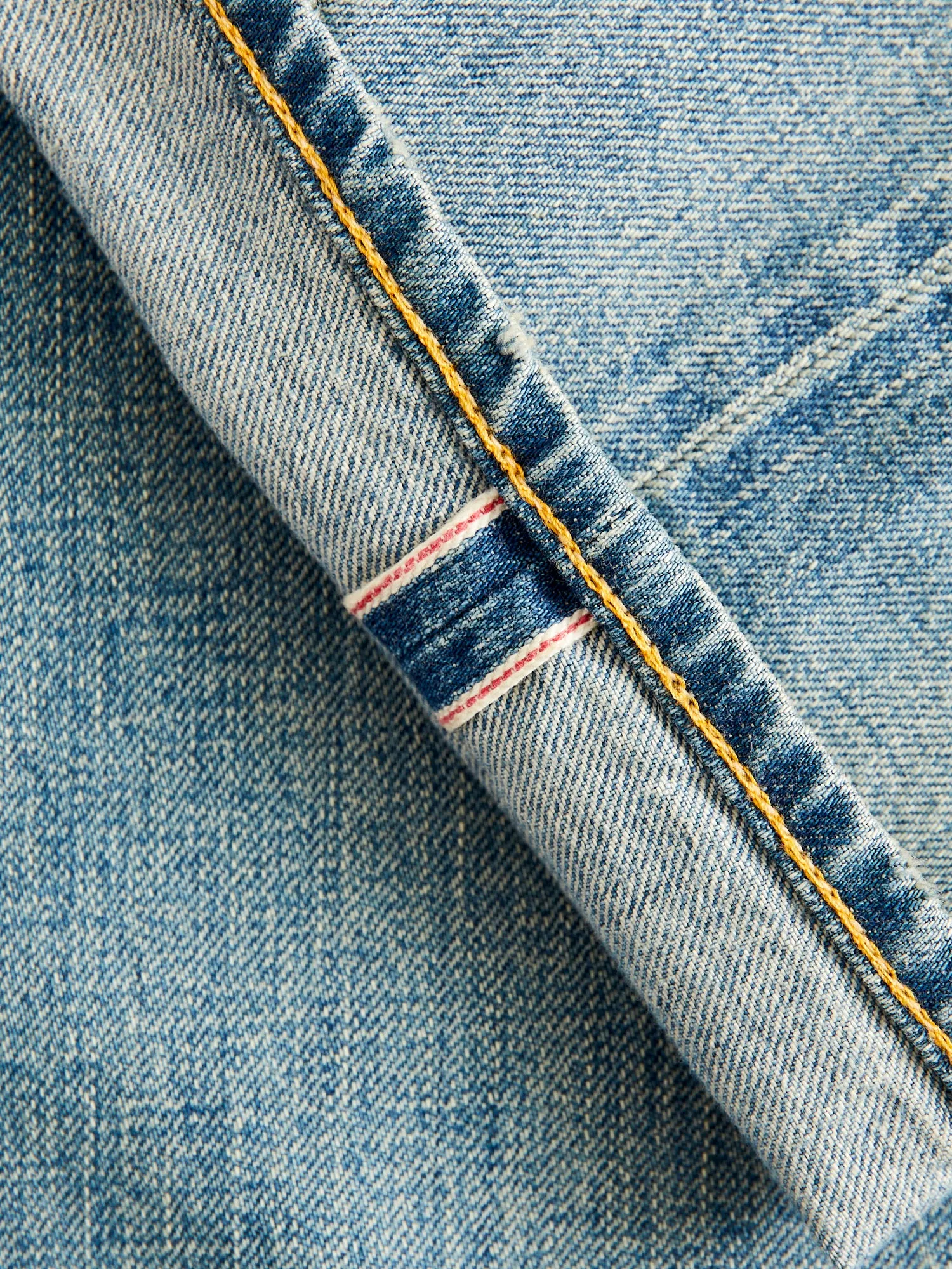 "Lawton Wash" 11oz Selvedge Denim - High Slim Fit