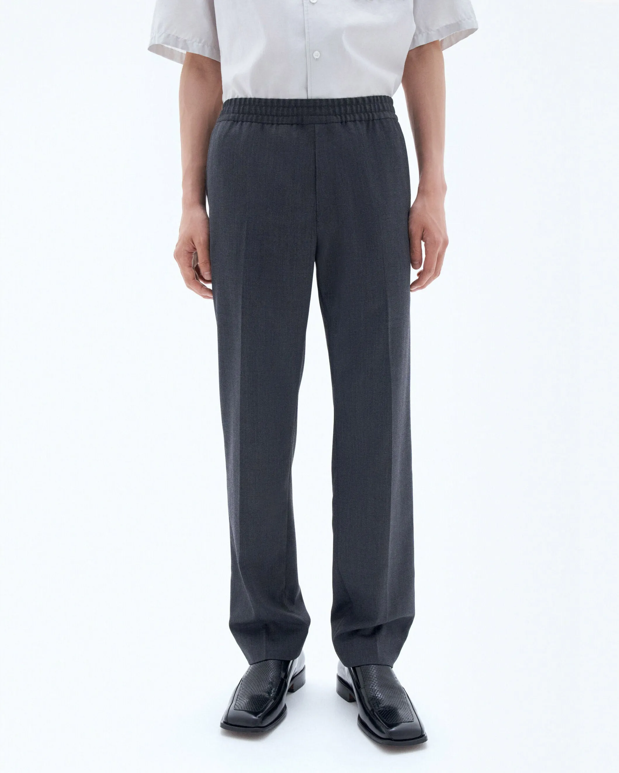 Relaxed Wool Trouser