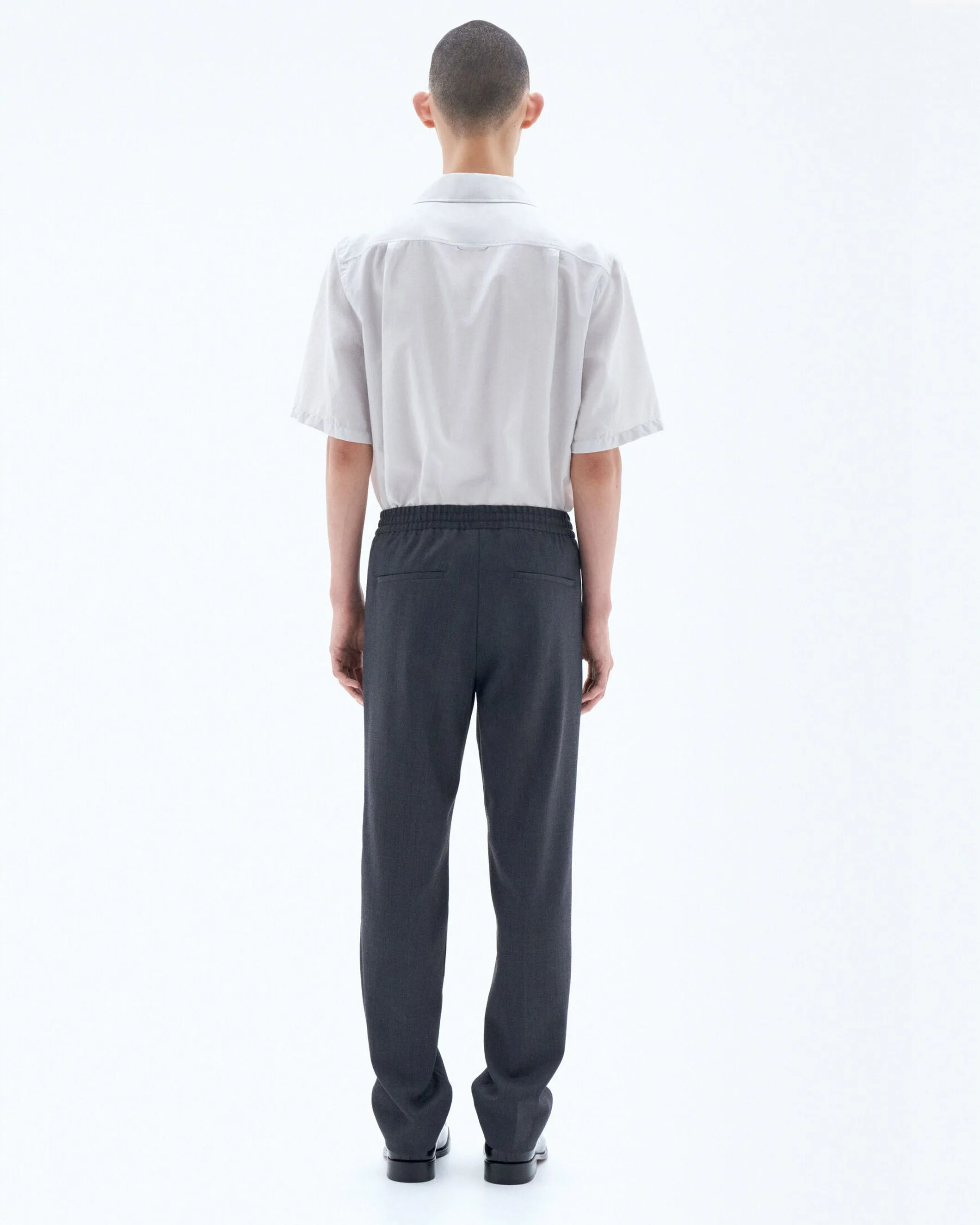 Relaxed Wool Trouser