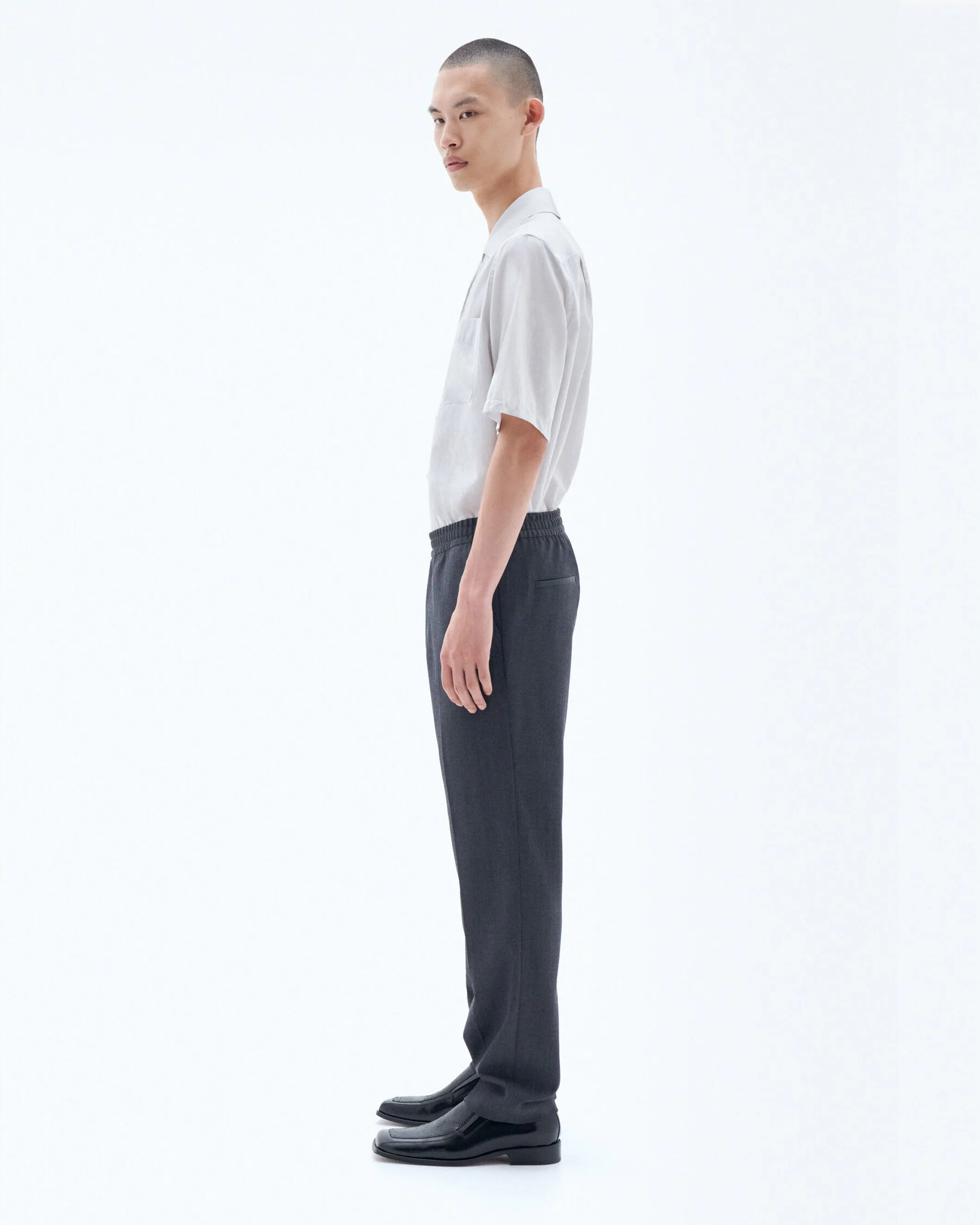 Relaxed Wool Trouser