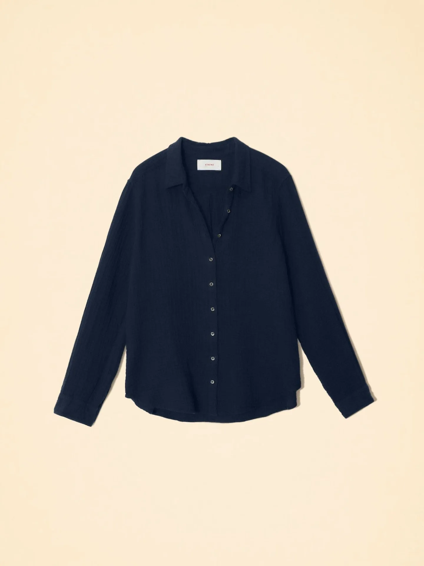 Scout Shirt in North Star Navy Cotton Gauze