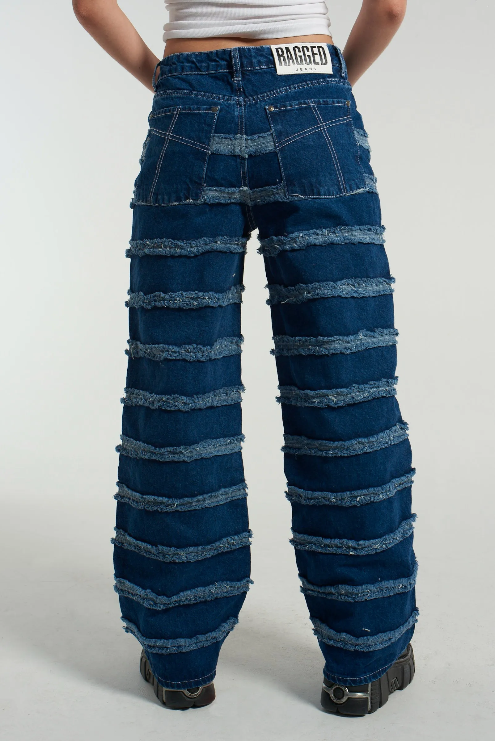 Seamed Release Jean