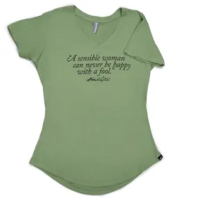 Sensible Woman Fitted T-Shirt