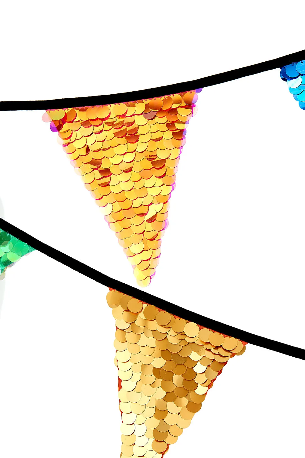 SEQUIN BUNTING - MULTI-COLOUR