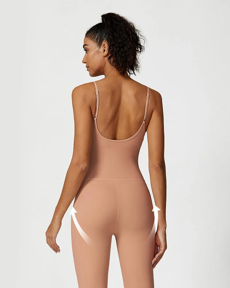 SheCurve®Lightweight Comfort Workout Jumpsuit