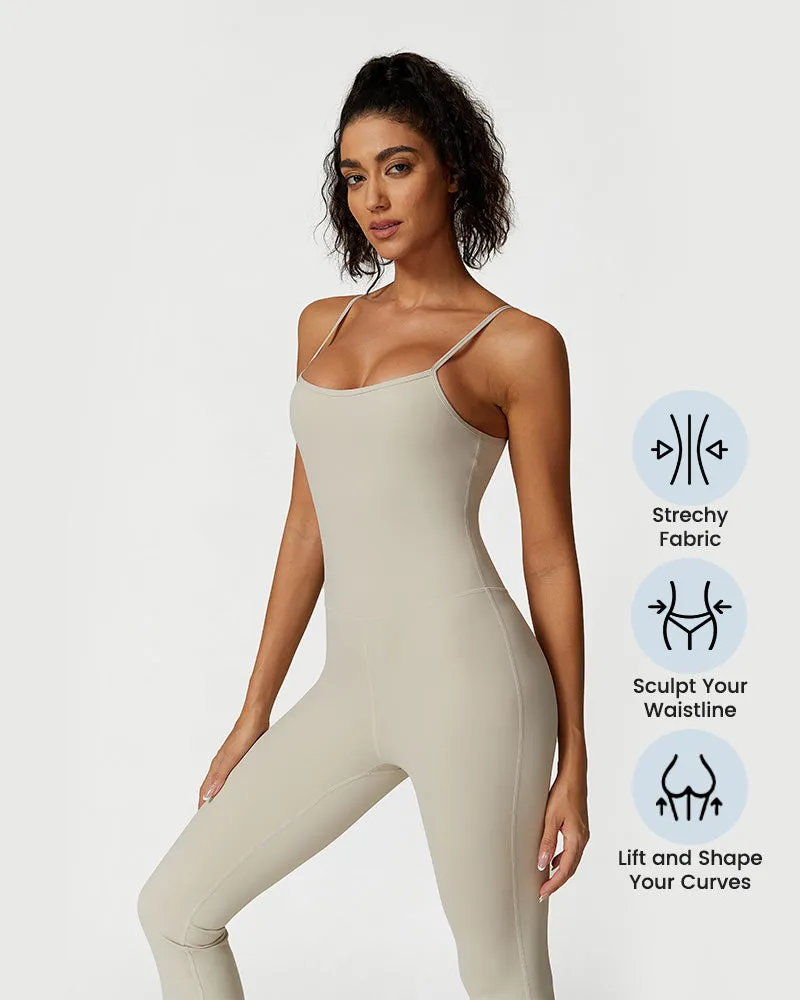 SheCurve®Lightweight Comfort Workout Jumpsuit