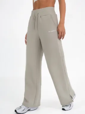 Soho Wide Leg Sweatpants - Grey