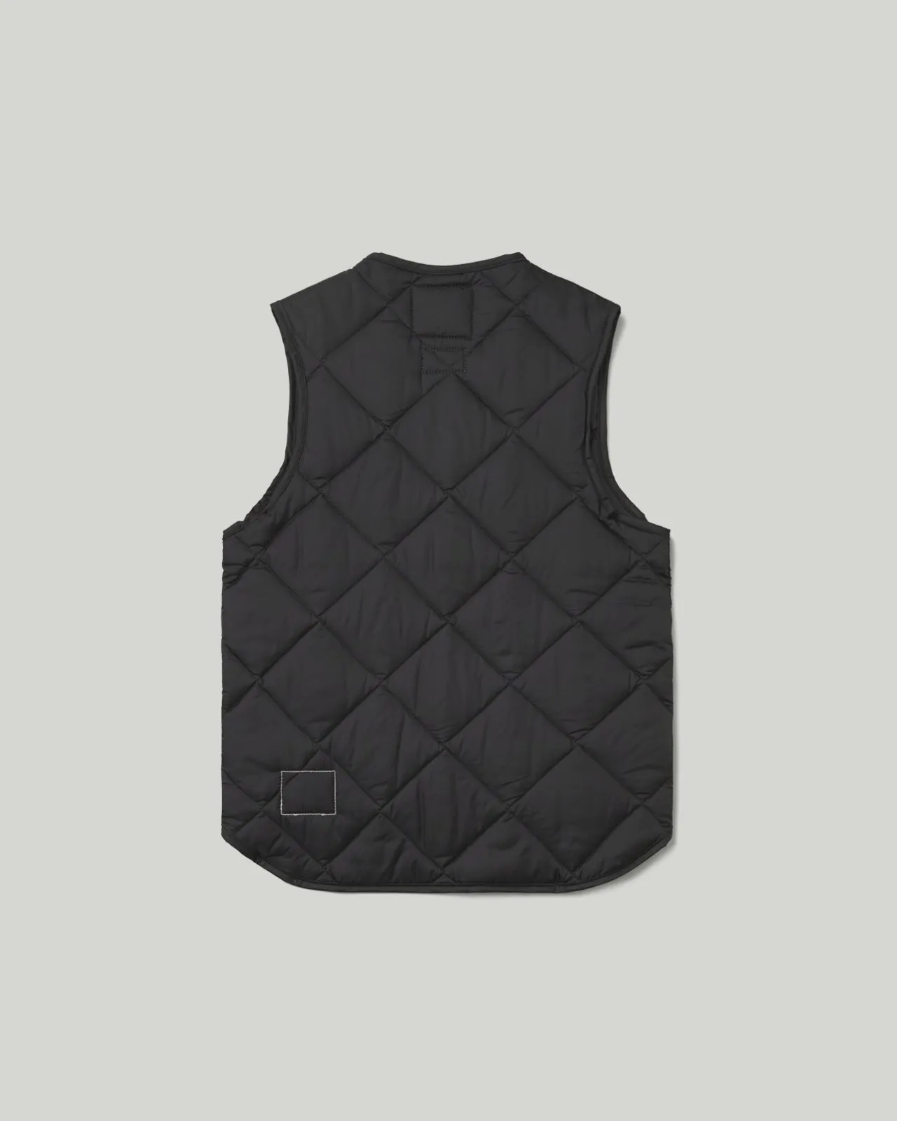 Staff Quilted Vest Black