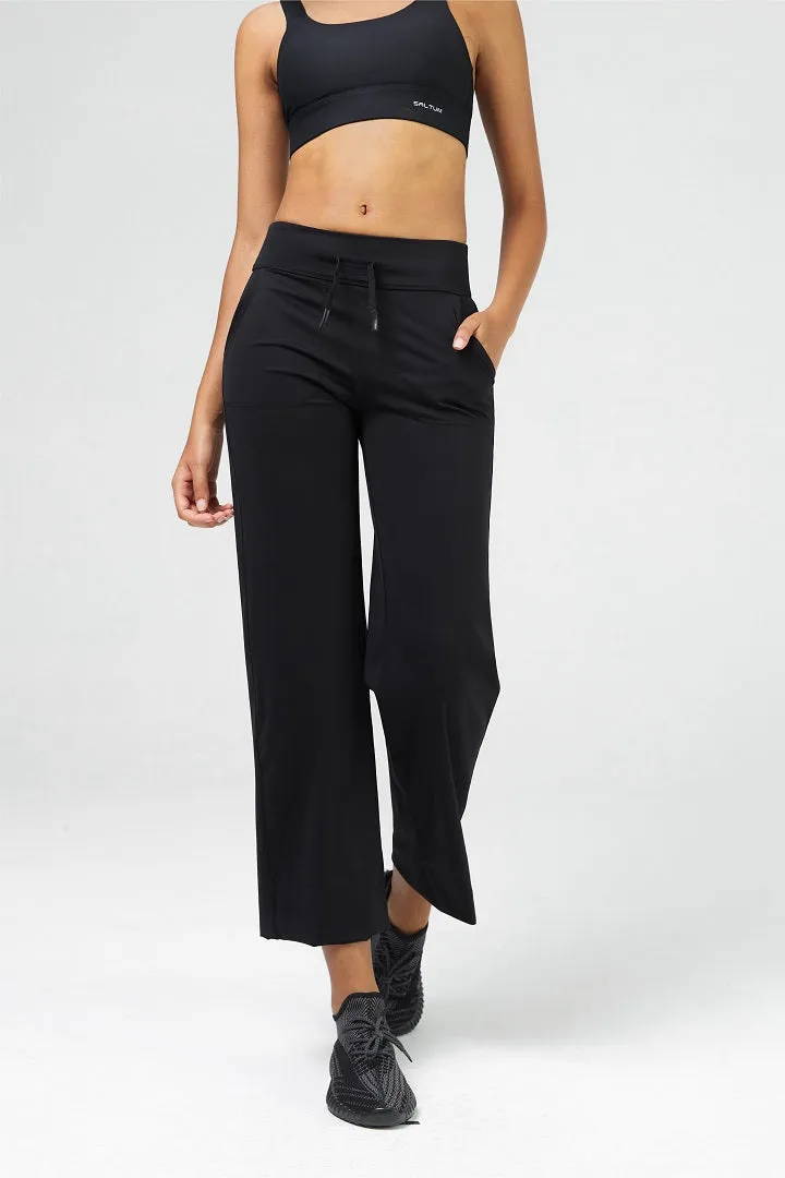 Straight-Leg Yoga Pant with Drawstring