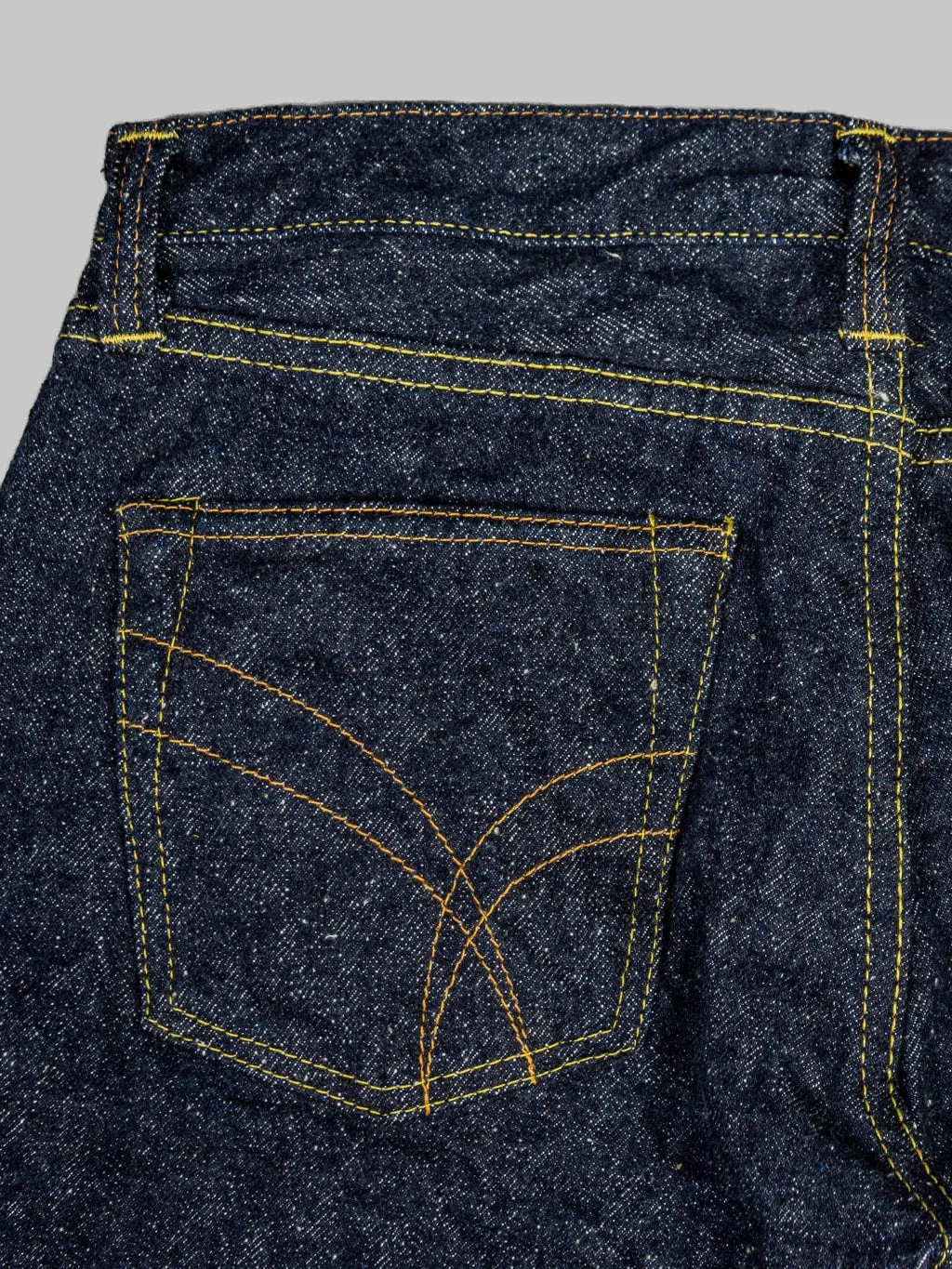 The Strike Gold 0103KE "Keep Earth" Natural Indigo Regular Straight Jeans