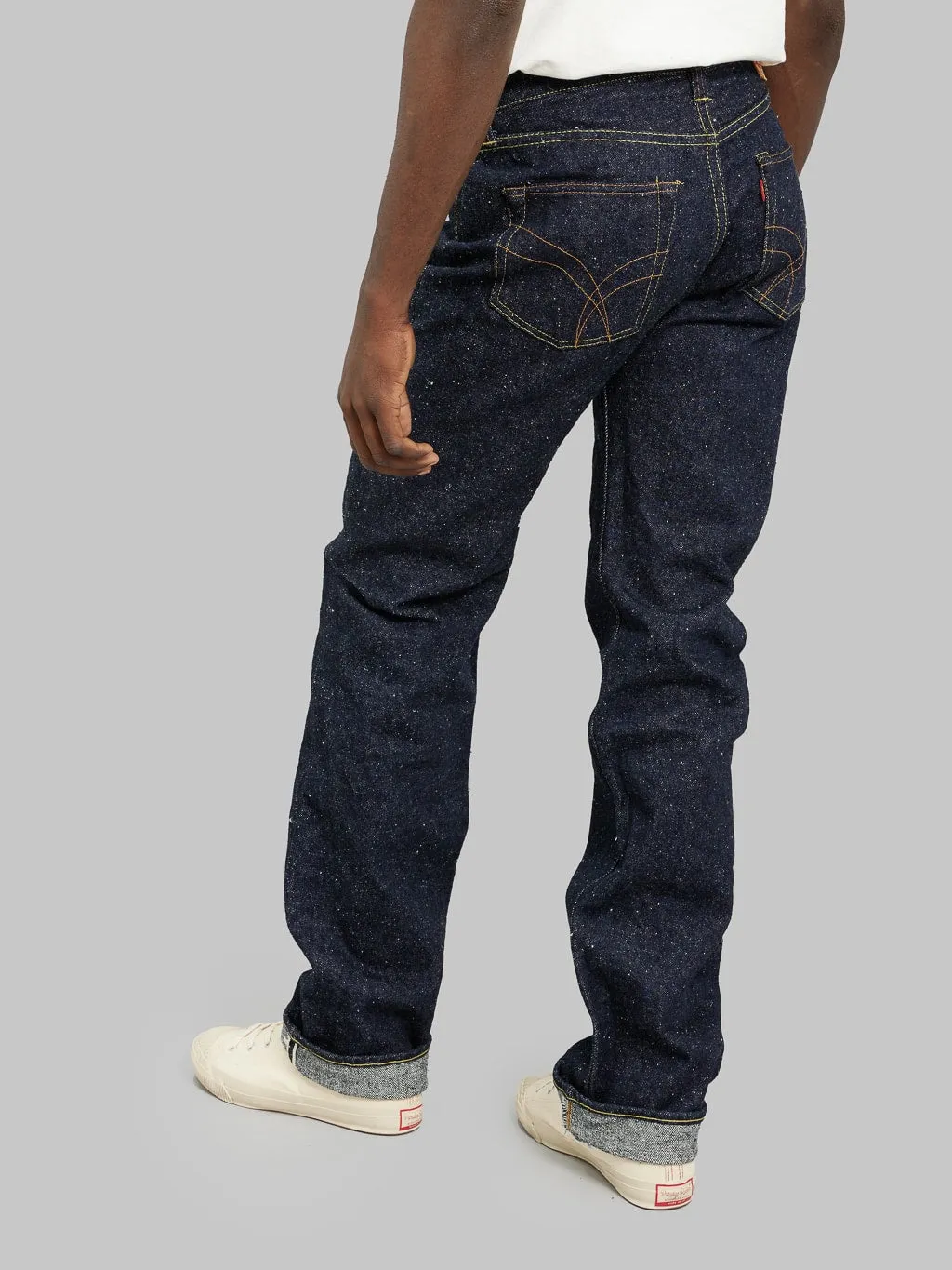 The Strike Gold 0103KE "Keep Earth" Natural Indigo Regular Straight Jeans